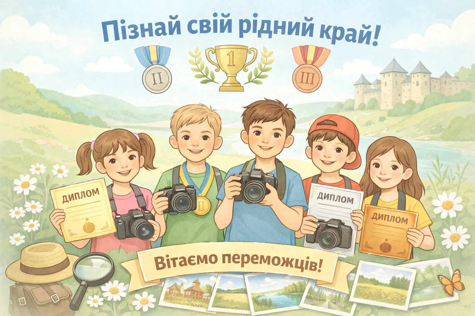 Перемоги у фотоолімпіаді «Пізнай свій рідний край»